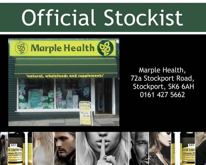 NEWS: New OFFICIAL Stockists of the Revolutionary Hair Growth Supplement in Stockport!